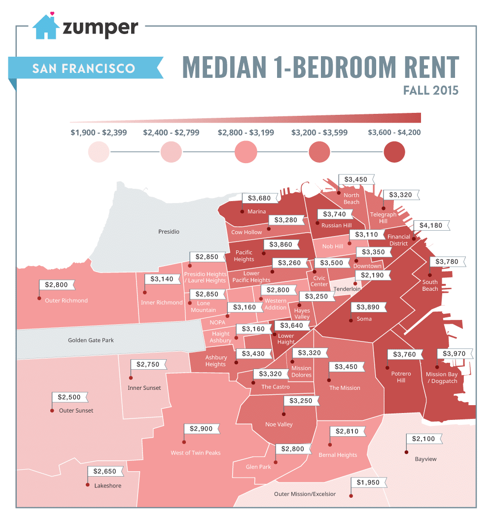 SanFrancisco -Fall 2015 Map