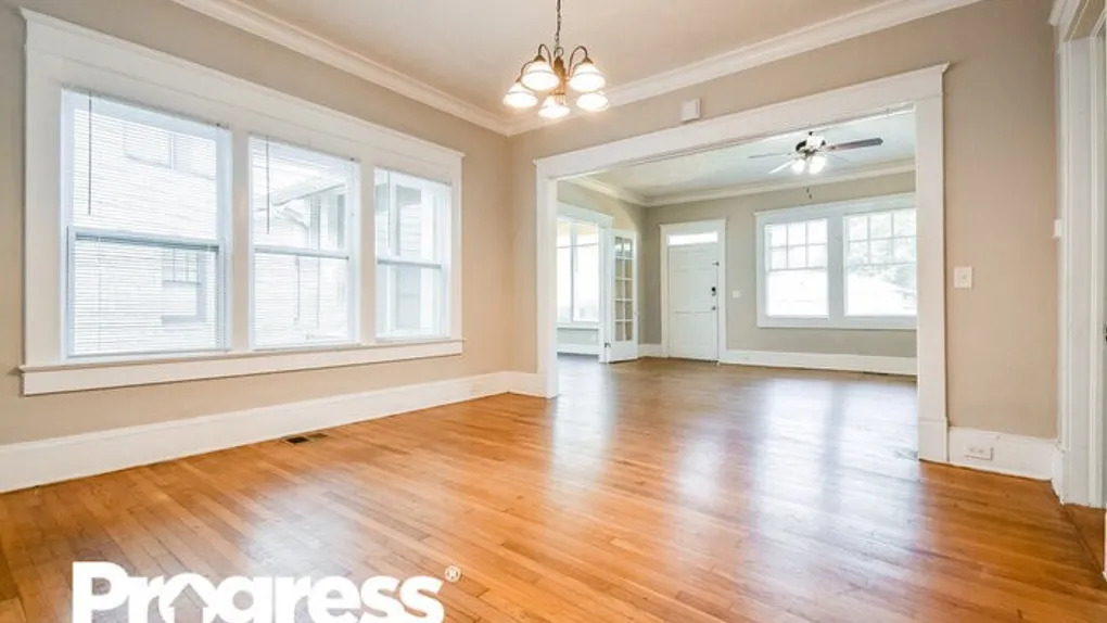 interior of home with hardwood floors