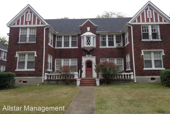 exterior of apartment building