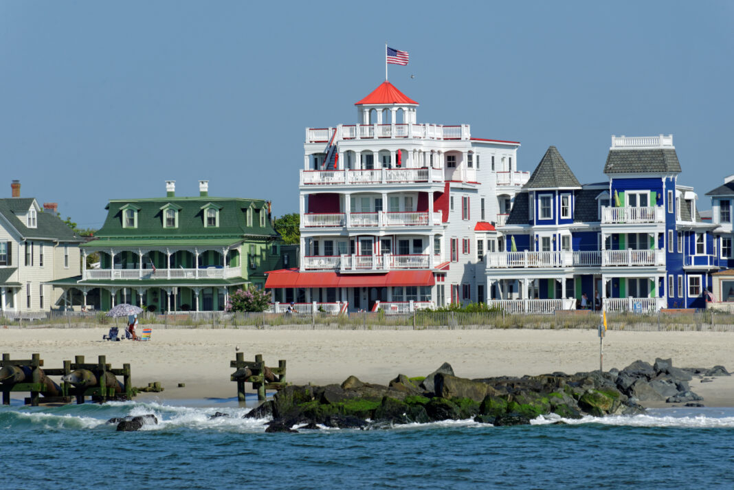 Beachfront homes in Cape May