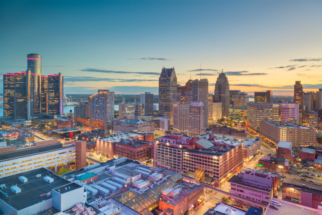 downtown detroit