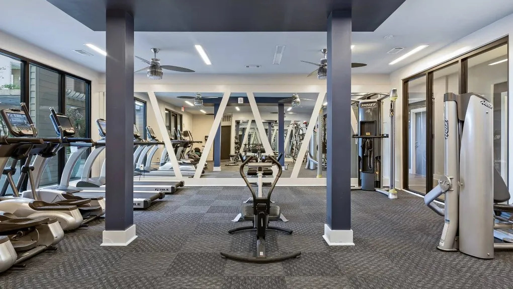 interior fitness center